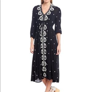 Free people embroidered dress